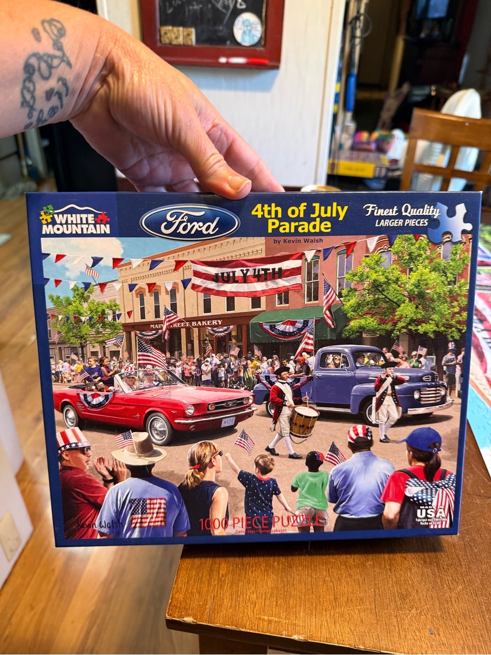 White mountain 4th of July puzzle